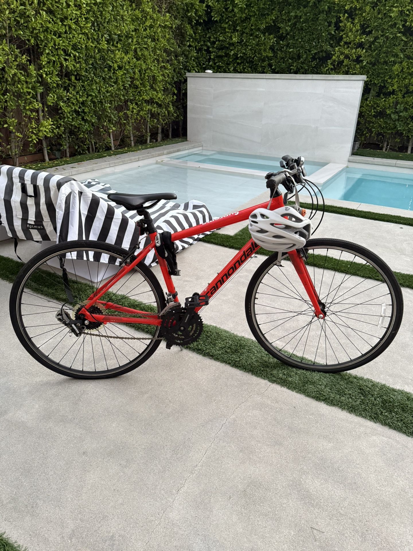 Bike With Helmet