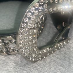 Black Rhinestone Belt (will ship) (medium)