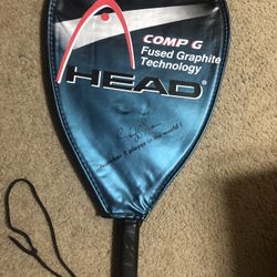 Head Comp G Tennis Racket Fused Graphite Technology Grip 3 5/8.