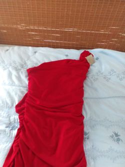 Red dress