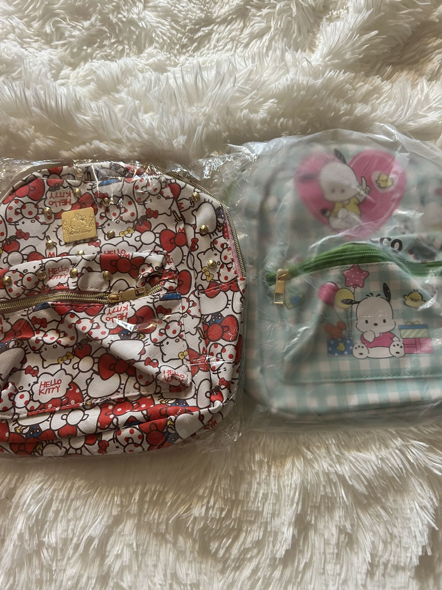 Hello Kitty And Pochacco Backpack