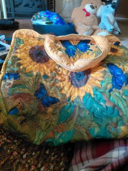 Sunflower tote bag