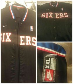 76ers XXL warm up Jersey