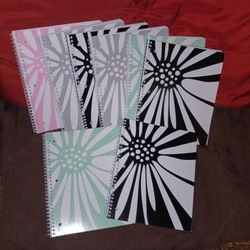 Eight COLLEGE RULED  SPIRAL NOTEBOOKS for $12