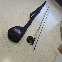 Fenwick EF-906-2 #6 9 Foot 3-1/4oz Fly Fishing Rod with Martin Classic MC78 Reel 814755-1