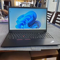 Lenovo Thinkpad E15 Gen 2, 256gb SSD, 16gb Ram, Intel i3 3.0ghz, Windows 11 Laptop 