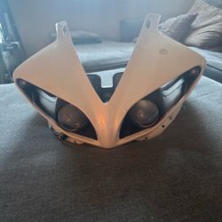 Upper Fairing Cowl Combo Fit For Yamaha YZF R1 YZFR1 YZF-R1 2009-2011 2010 2011