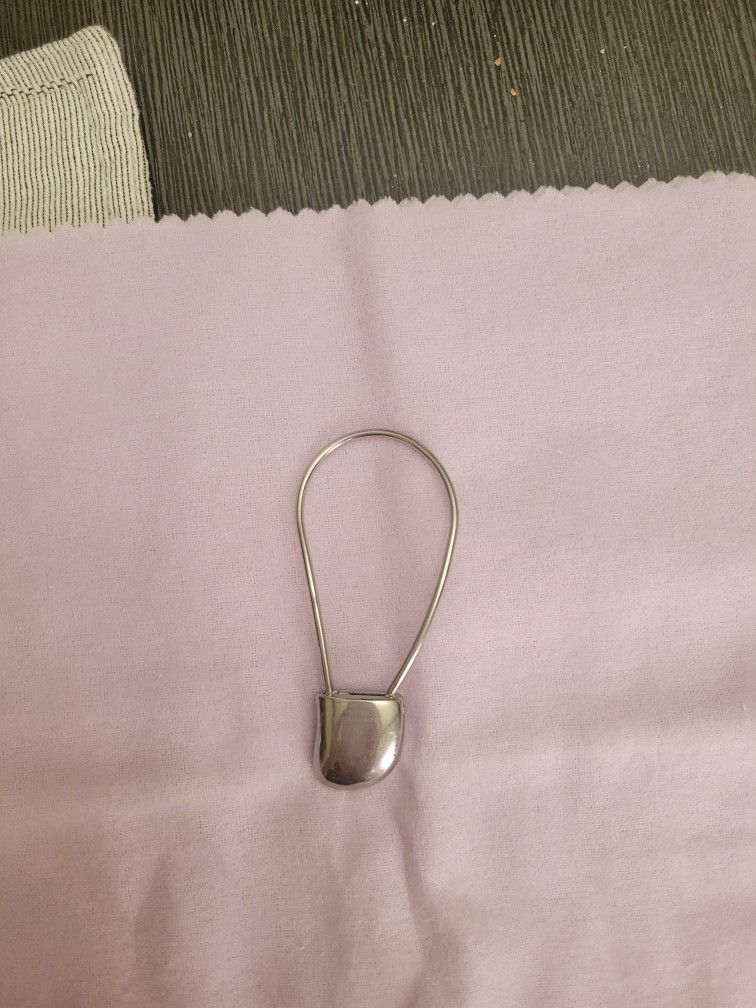 Georg Jensen Sterling Silver Key Ring