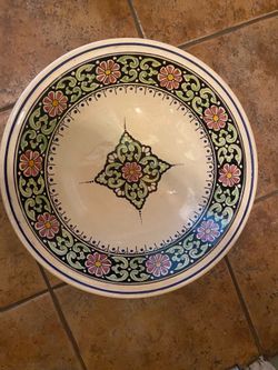 Tunisian Tagine and Bowl