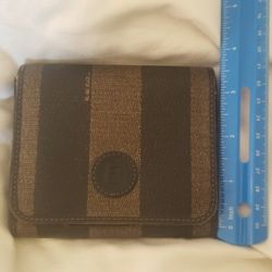 Fendi Tri-fold Wallet Brown/Black