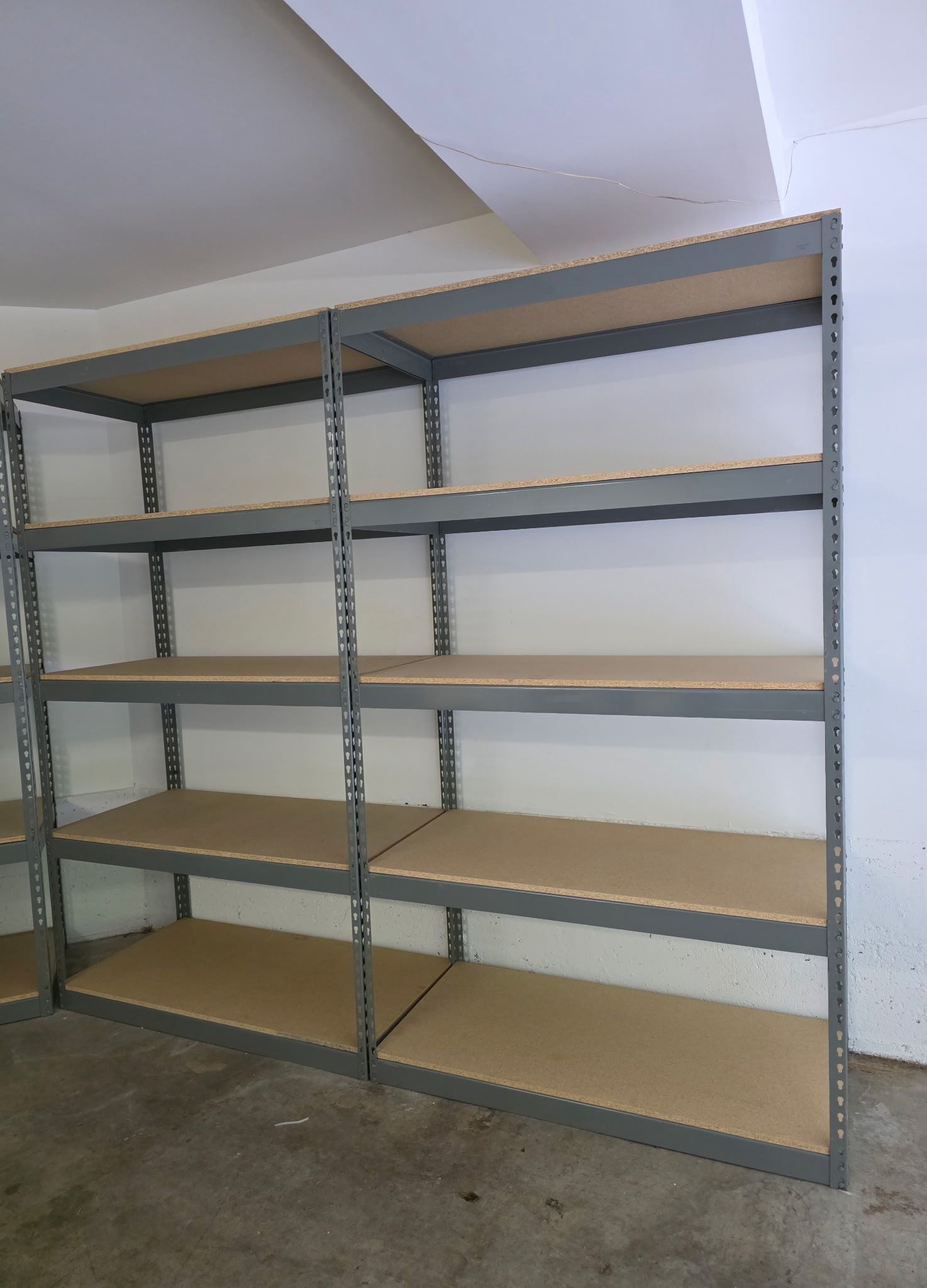Garage Boltless Shelving Racks 5 Tier 48 in W x 24 in D Shelves Delivery Available