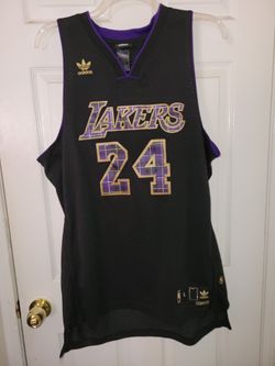 Jersey, Adidas, Black and Purple, Large
