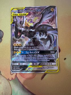 Pikachu & Zekrom GX SM168 Holo Tag Team. Pick Up, Cash, Located Coppell Tx