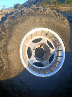 (4) 15" Vintage Centerline Hellcat High Polished 5x5.5 Rims