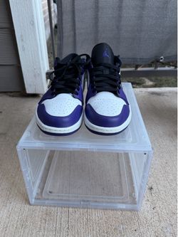 Air Jordan 1 Low “Court Purple” Size 13  💜