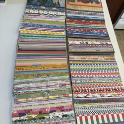 Scrapbook Paper 12x12, 530 Pieces 