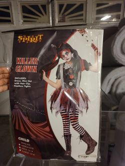Killer clown costume