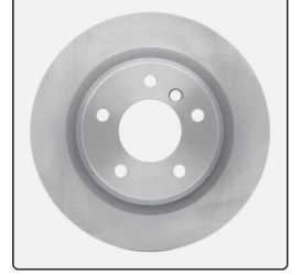 Disc Brake Rotor 2012-2020 BMW 320i 328d 328i