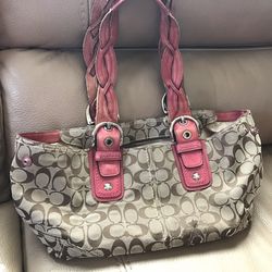 Authentic coach purse
