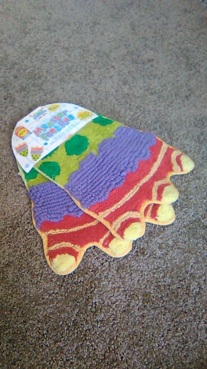 Monster feet rugs