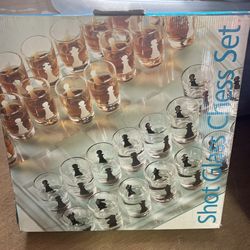 shot glass chess set 
