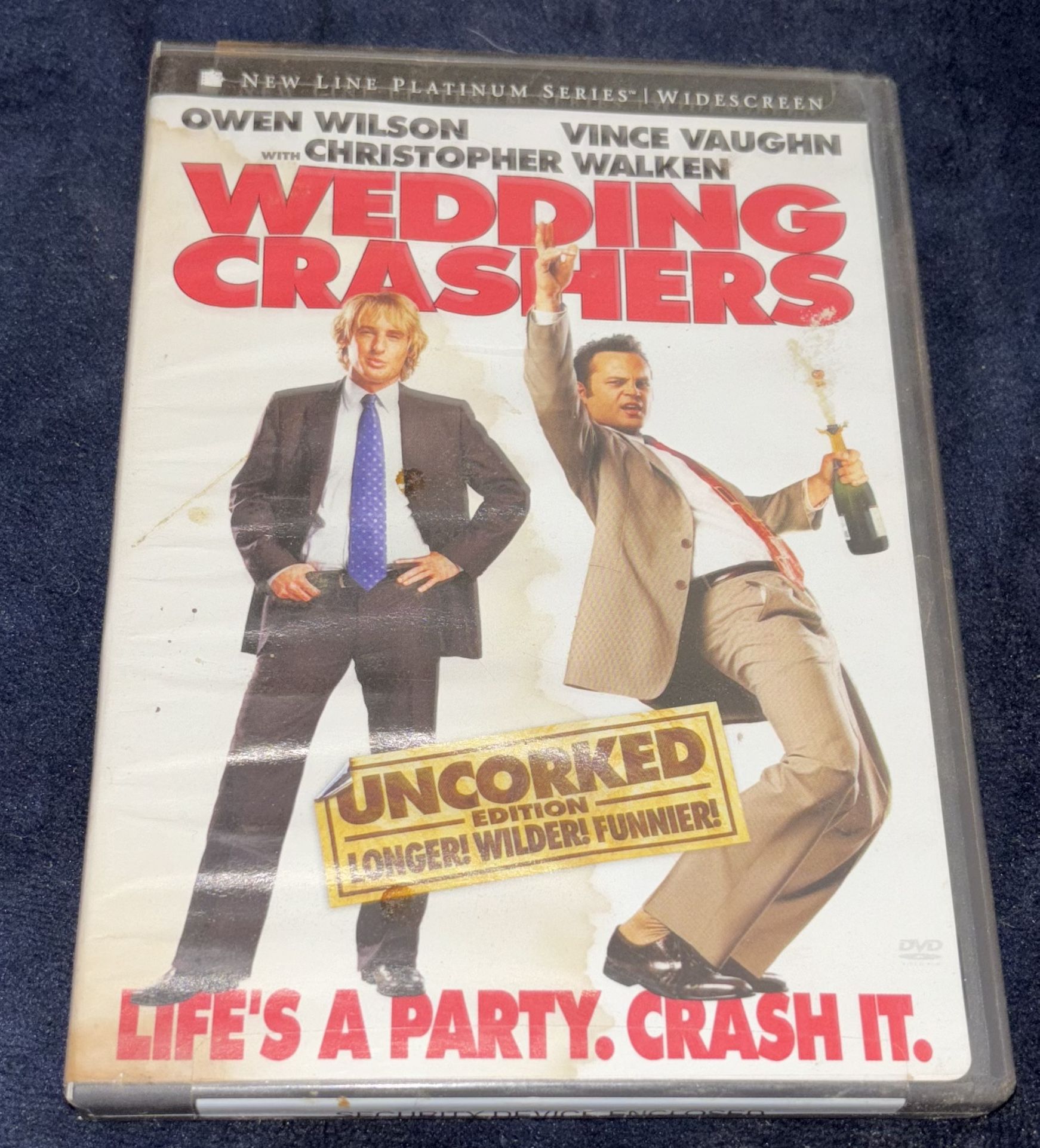 Wedding Crashers On DVD (Uncorked Edition) Uncensored