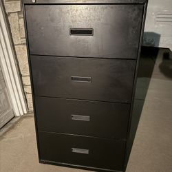 Large 4 Drawer Filing Cabinet 