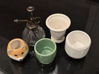 Small Plant Containers/Watering Accessories