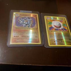 2 Pokemon Holo Cards