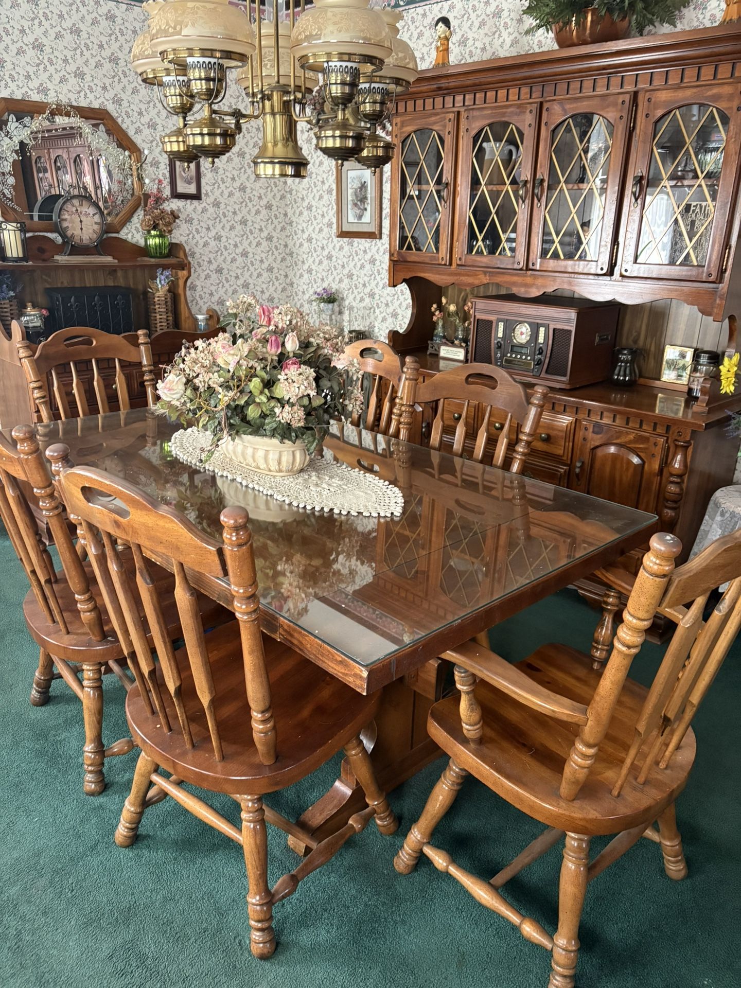Beautiful Country Dining Room Set