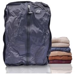 Reusable Vacuum Bag for Travel (Backpack Size, 17โx11.5โx3.5โ)