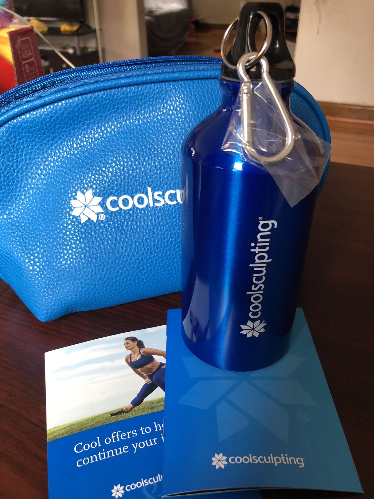 Water Bottle With Coolsculpting ad