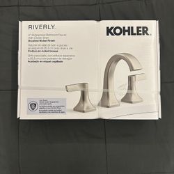 Kohler Riverly Widespread Bathroom Sink Faucet