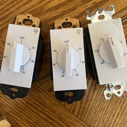 Bathroom / Laundry Room Fan Timer 