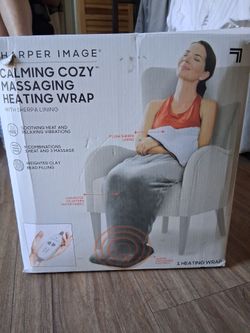 Sharper Image Calming cozy massaging heating wrap