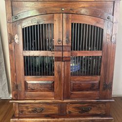 OBO—Solid Wood Sideboard / Media Console – Rustic