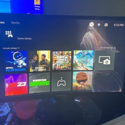 Curved 24in Samsung Monitor 