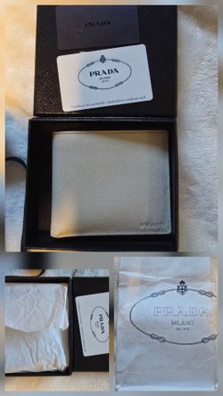 Prada Saffiano Leather Bifold Wallet