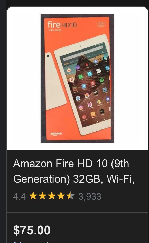 Amazon Fire Tablet 10 (9th gen) 