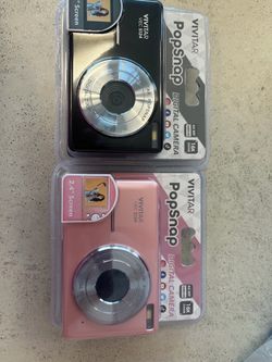 Vivitar PopSnap VEC S124 Digital Camera x2