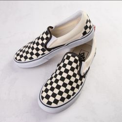 Vans Slip On Checkered Brand New In Box
