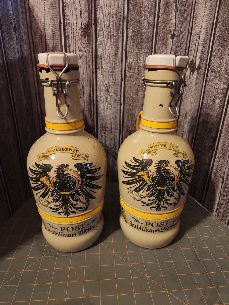 2 Vintage German Growlers