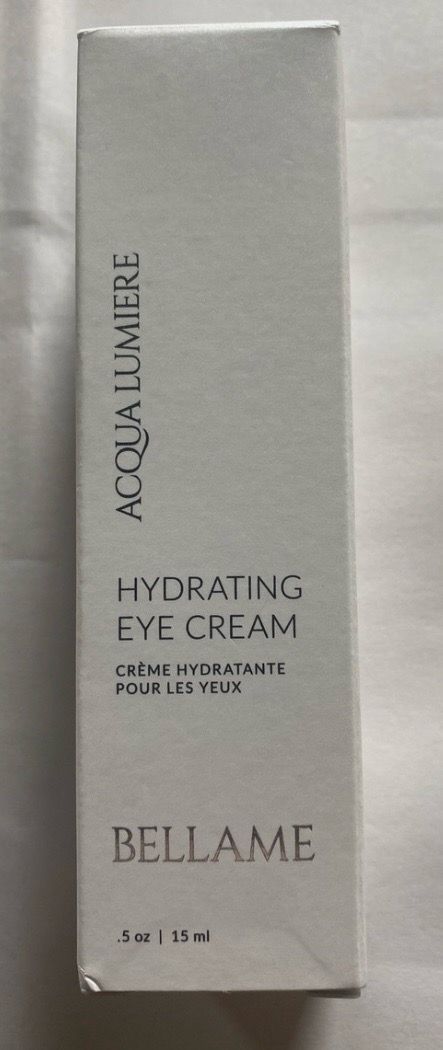 New Bellame hydrating eve cream, sealed .5 oz
