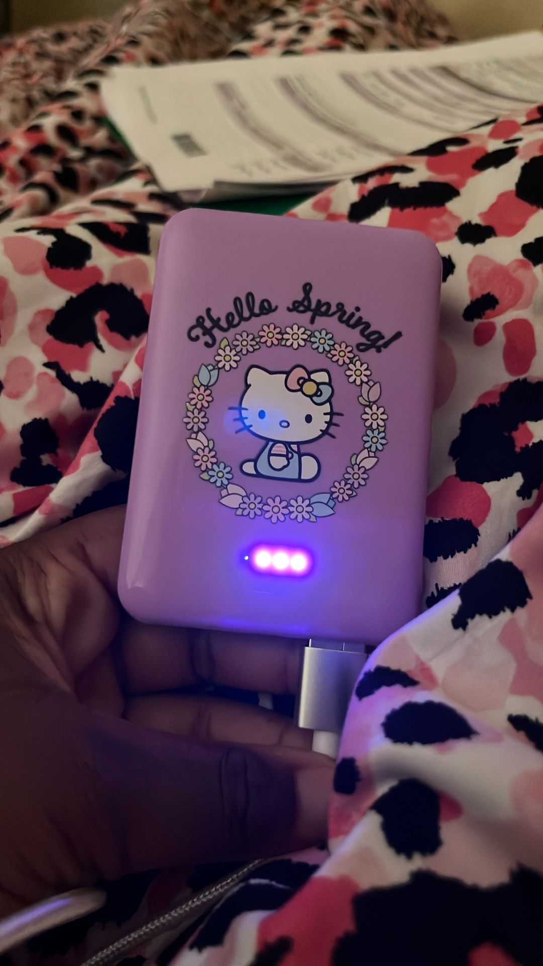 Hello Kitty portable charger 