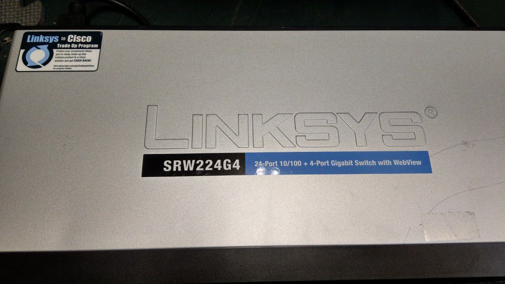 Linksys 24-port switch