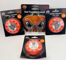 LED Pumpkin lights lot of 4