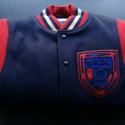 2011 Bape × Ebbets Field Brooklyn NY Vintage Leather Wool Preppy School Varsity Jacket By A Bathing Ape $1158