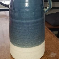 Blue Ceramic Vase