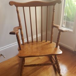 Beautiful Vintage Childs Rocking Chair