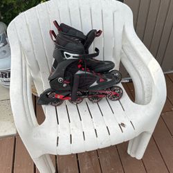 K2 Kinetic 80 men roller skates size 11 men used